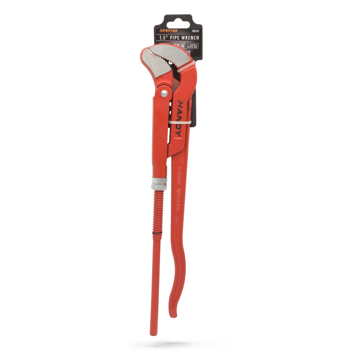 Cheie pentru tevi, 1.5 inch, tip S 45° deschidere maxima 8 cm, otel crom vanadiu 42 cm - imagine 6