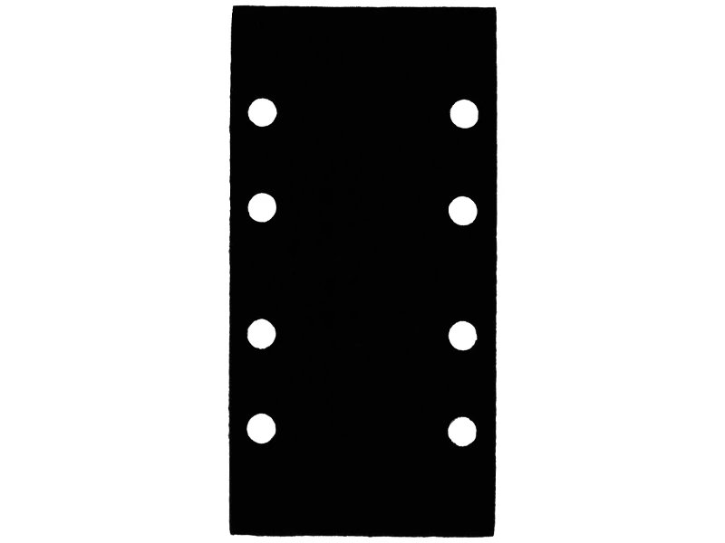 Bosch Foaie BS R400/93X185mm pentru GSS160, lemn, panouri, vopsea, lac