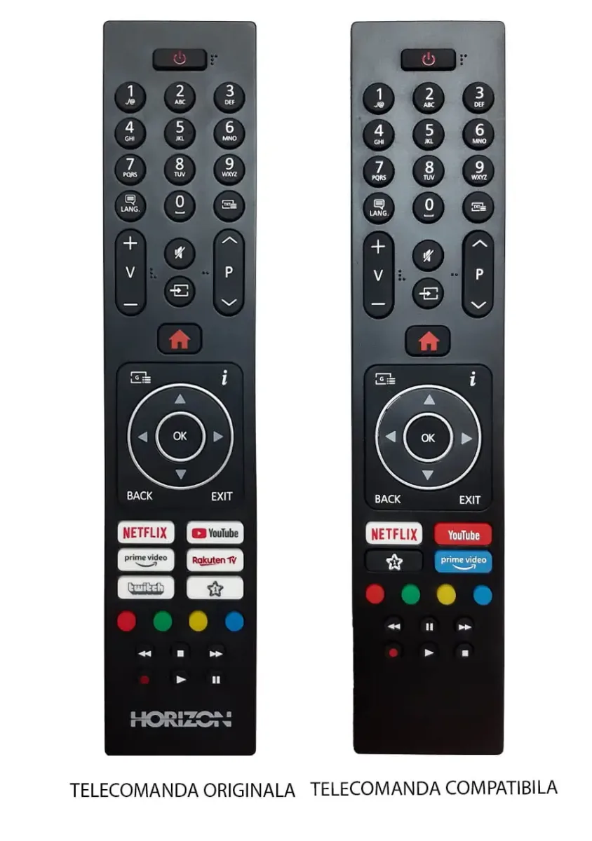 Telecomanda inlocuitoare compatibila TV Horizon 32HL6330F/B cod ER 1433-N /MFY 1423 (337-1)