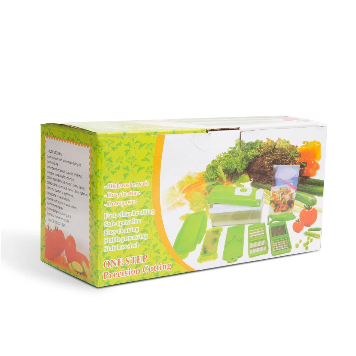 Feliator multifunctional bucatarie 10 in 1, taiere si razuire legume si fructe, cu recipient 1500 ml - imagine 2