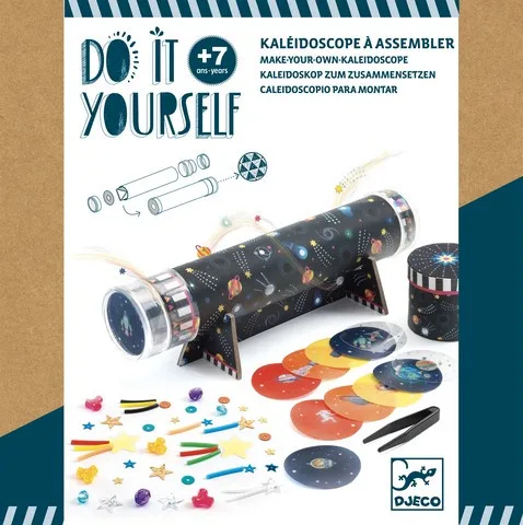 Joc creativ DIY Caleidoscop Imersiune în spatiu, Djeco - imagine 2