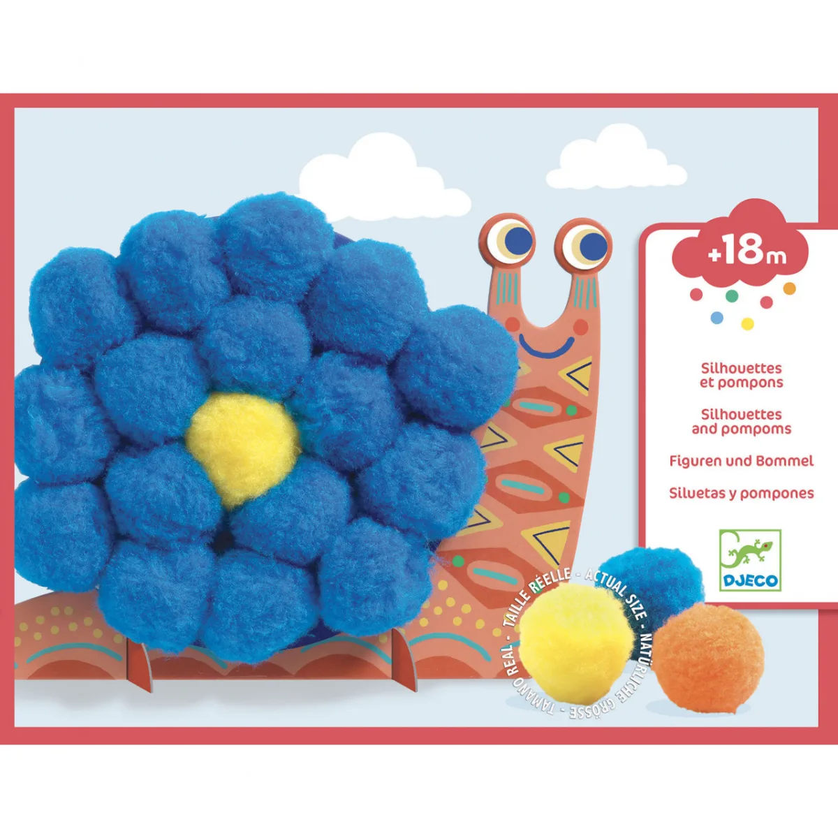 Atelier creativ Animale pufoase,Djeco - imagine 2