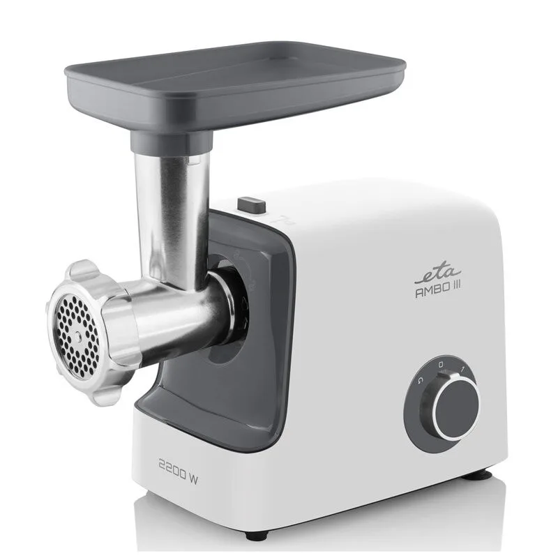 Masina electrica de tocat carne ETA Ambo III 5075, 2200 W, 2.3 Kg/min, accesorii carnati - imagine 3