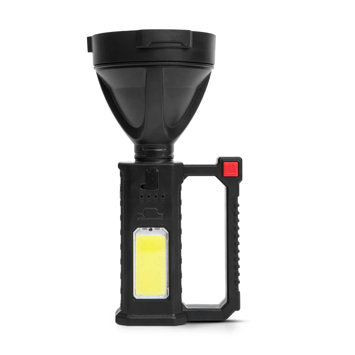 Lanterna cautare LED 580 lumeni, cu trepied, acumulator 1200 mAh, raza 200 m, IP55, multifunctionala - imagine 2