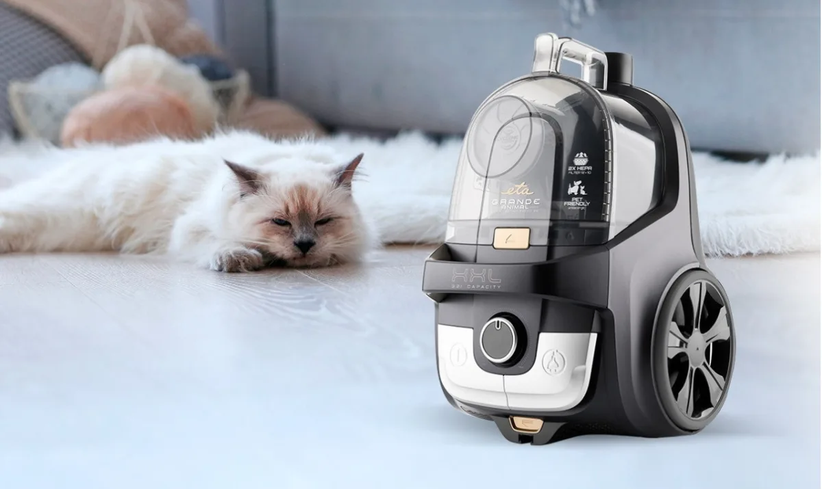Aspirator fara sac ETA Grande Animal 2223, 850 W, 3.2 L, motor ECO, filtre HEPA - imagine 6