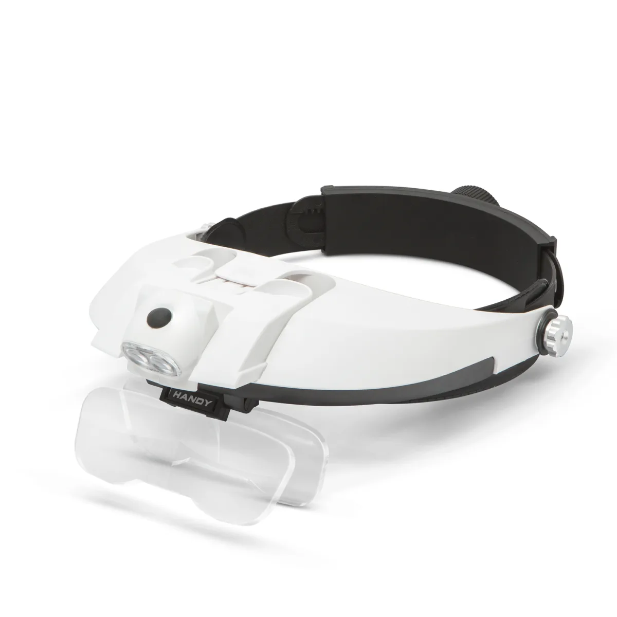 Lupa cu banda de sustinere, iluminare LED, lentila dubla - imagine 3
