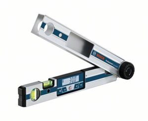 Bosch GAM 220 MF Goniometru, 0 – 220, precizie 0.1 + 4 baterii 1.5 V LR6 (AA)