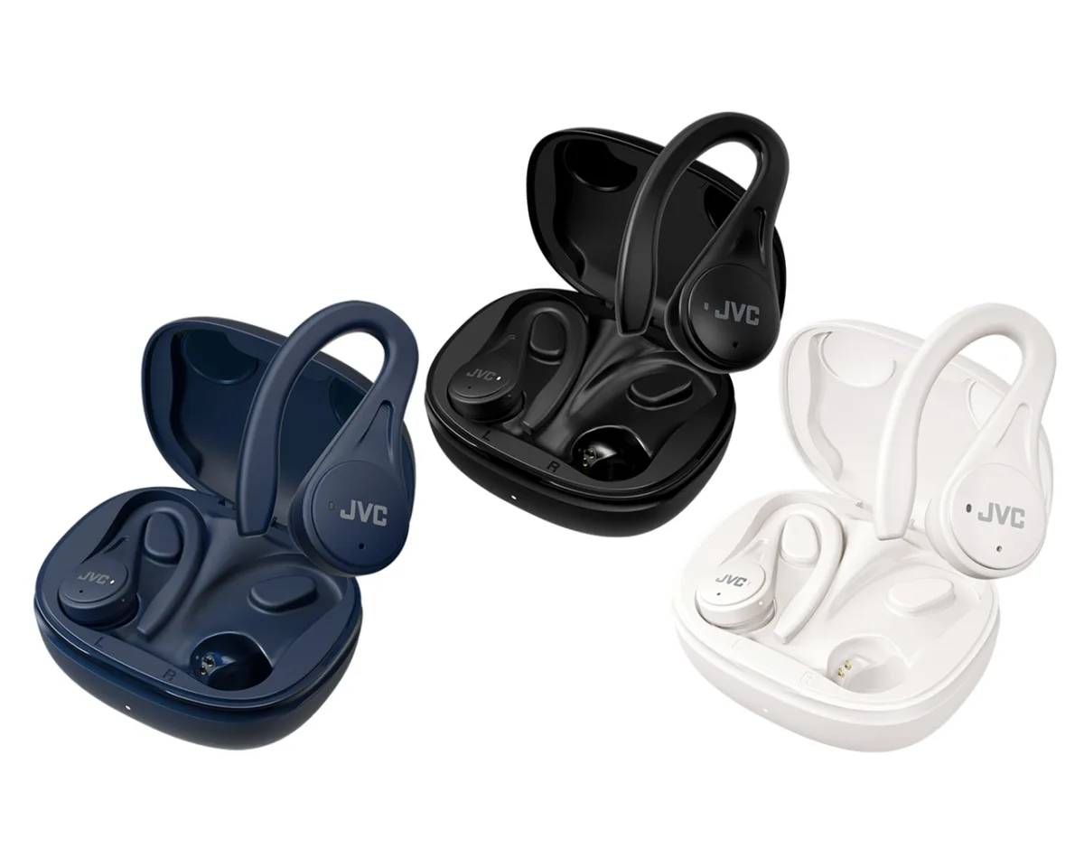 Casti JVC HA-EC25T-A-U, True Wireless, Bluetooth, In-Ear, Microfon, albastru - imagine 2