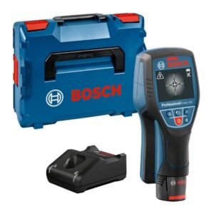 Detector Bosch D-Tect 120, 120mm + 1 x Acumulator GBA 12V 2.0Ah + Incarcator rapid GAL 12V-40 Professional + L-Boxx 136