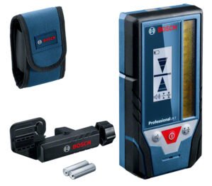 Bosch LR 7 Receptor laser rosu/verde, 5 – 50m – compatibile cu generatiile noi de nivele laser cu linii incepand cu GCL 2-50 /CG