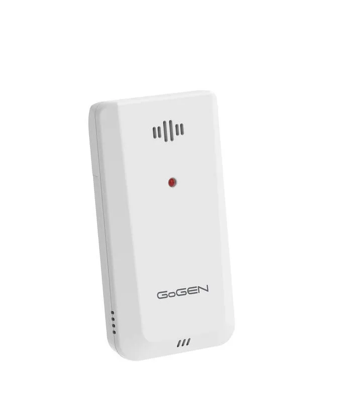 Statie meteo interior-exterior GoGEN ME 3350, senzor extern fara fir, LCD color, alb - imagine 6