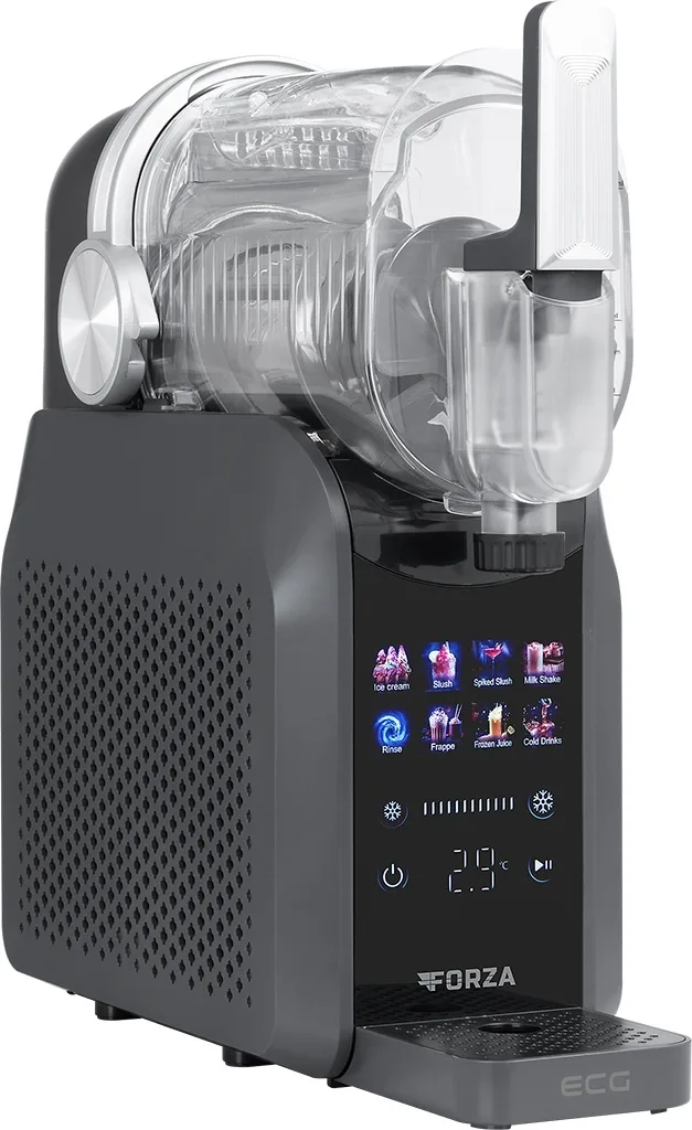 Masina de inghetata si milkshake ECG Forza 9800, 220 W, 7 programe, 1.8 L, afisaj LCD tactil color, timer pana la 12 ore - imagine 4