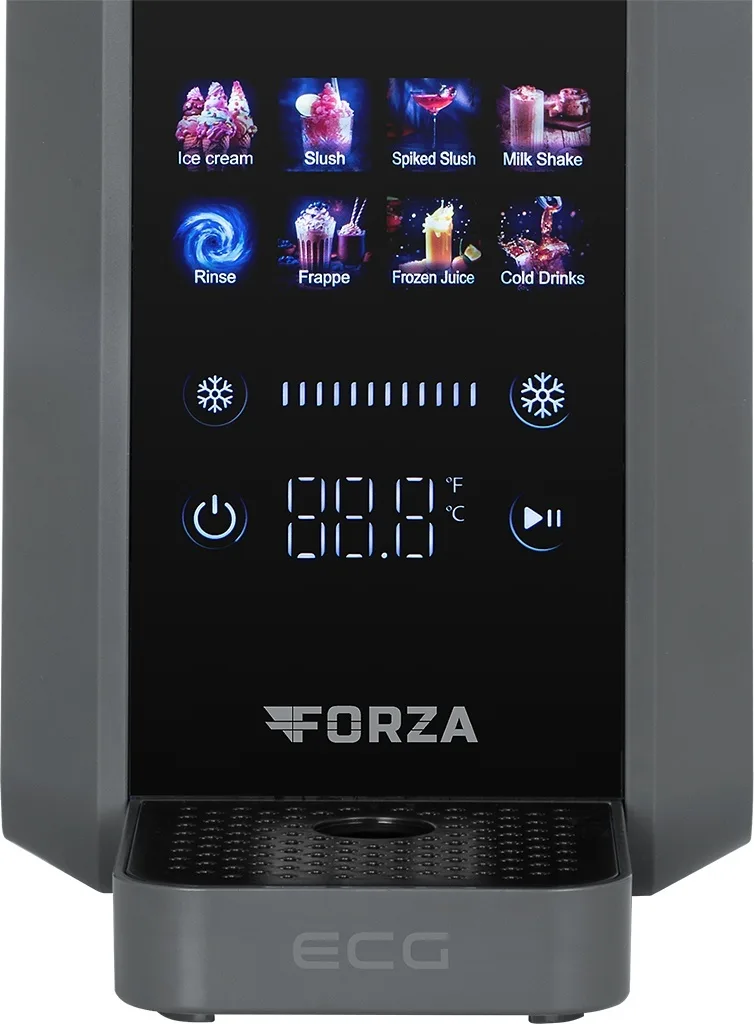 Masina de inghetata si milkshake ECG Forza 9800, 220 W, 7 programe, 1.8 L, afisaj LCD tactil color, timer pana la 12 ore - imagine 11