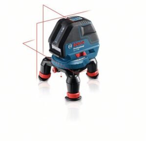 Nivela laser cu linii Bosch, 10m, receptor 50m, precizie 0.3 mm/m GLL 3-50+BM1+LR2 1 baterie 9V (6LR61) + L-Boxx