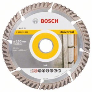 Disc de taiere diamantat Standard for Universal Bosch 150×22.23×2.4x10mm