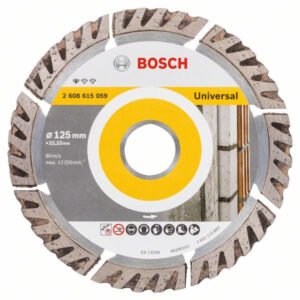 Disc de taiere diamantat Standard for Universal Bosch 125×22.23x2x10mm