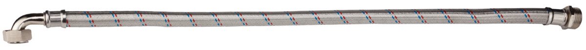 racord flexibil hidrofor 1” fi cu cot, 1” fe, 25x600mm 1 Racord flexibil hidrofor 1” FI cu cot, 1” FE, 25x600mm