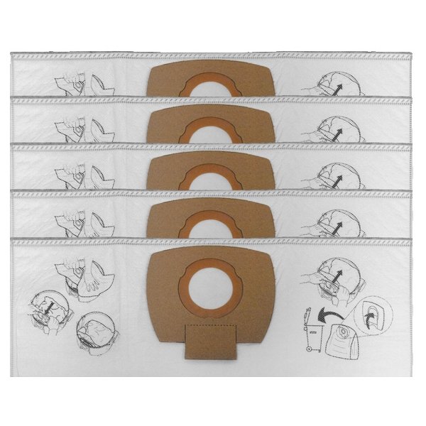 makita p-72899 set 5 saci praf textil pentru vc 1 Makita P-72899 Set 5 Saci praf textil pentru VC