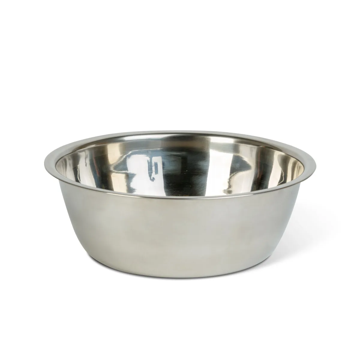 Set hranire inaltat pentru caini si pisici cu 2 boluri inox, suport antiderapant, M, alb - imagine 4