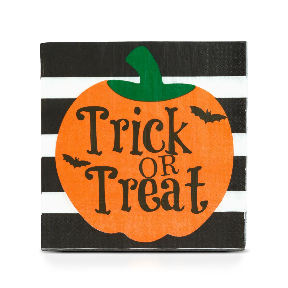 Set 16 servetele din hartie Halloween, model dovleac, Trick or Treat, 2 straturi, 33 x 33 cm
