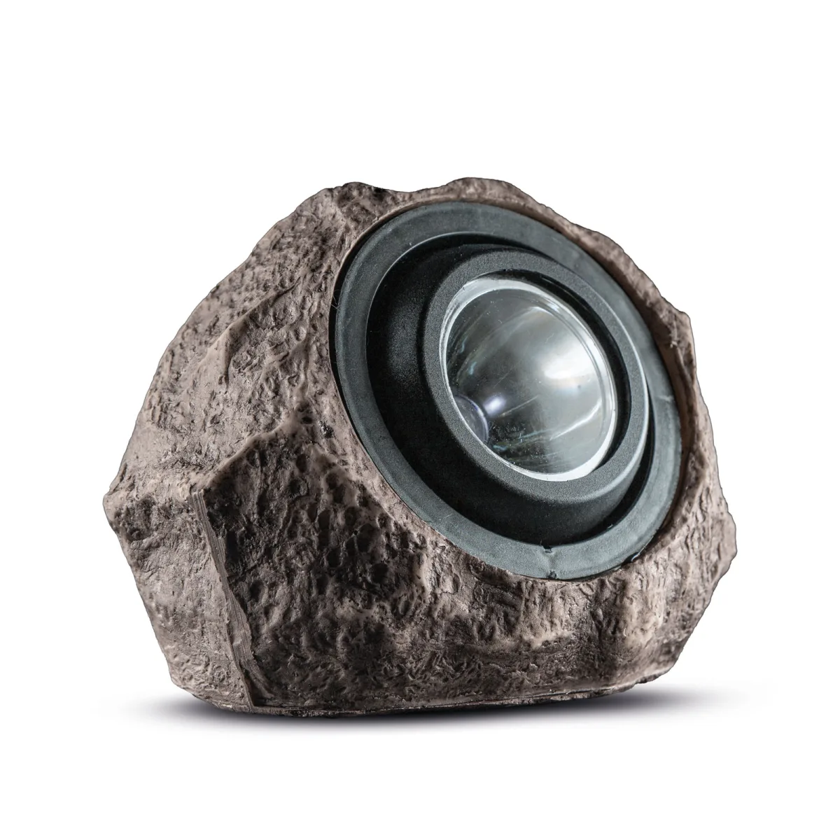 Lampa solara gradina tip piatra 20 cm, lampa LED SMD exterior decorativa - imagine 2