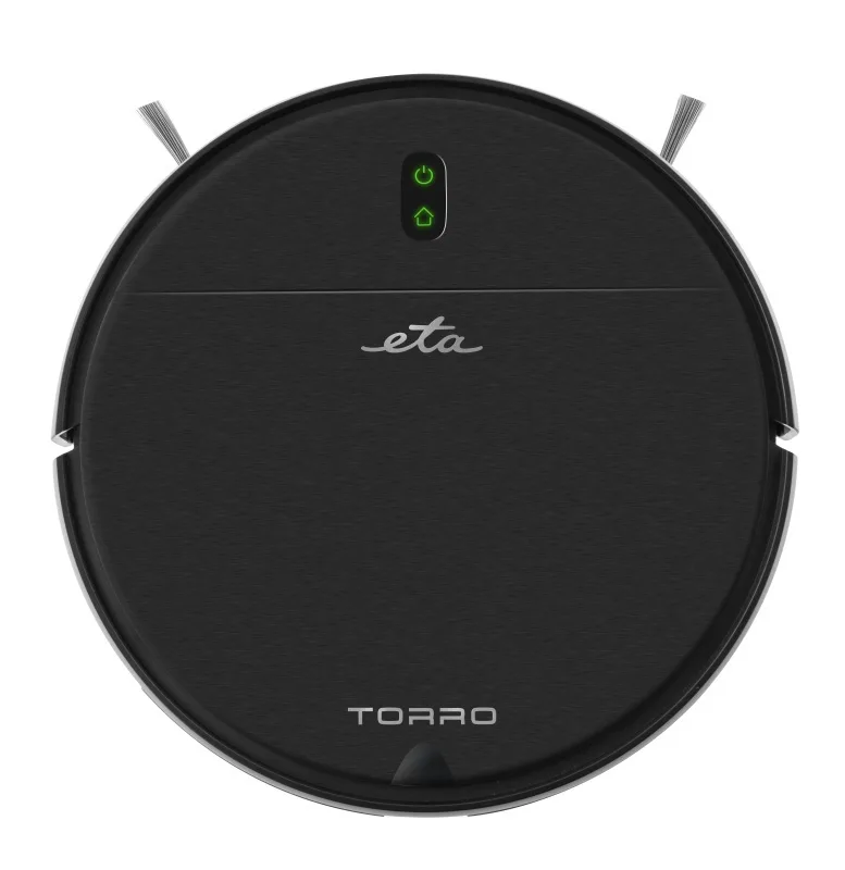 Robot aspirator si mop ETA Torro 0251 90000, baterie Li-Ion 14.4 V/ 2600 mAh, Wi-Fi, aplicatie ETA Smart, motor digital, negru - imagine 4