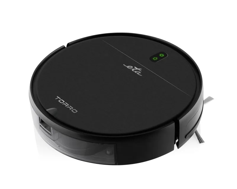 Robot aspirator si mop ETA Torro 0251 90000, baterie Li-Ion 14.4 V/ 2600 mAh, Wi-Fi, aplicatie ETA Smart, motor digital, negru - imagine 5