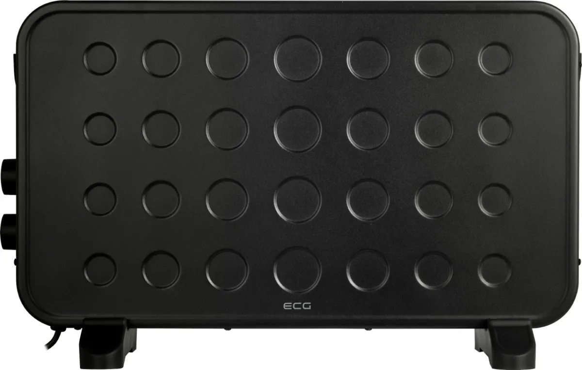 Convector electric de podea ECG TK 2070 Negru, 2000W, 2 trepte de putere - imagine 7