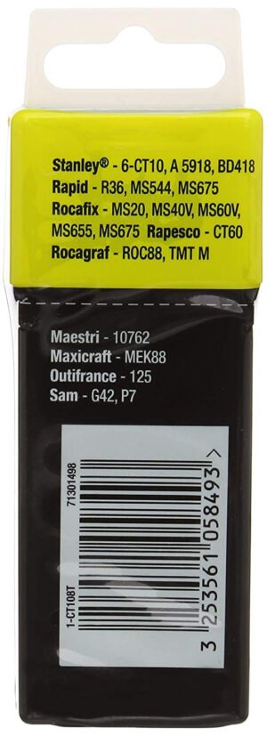 Stanley 1-CT108T Capse pentru cabluri tip 7/CT100 12mm 1/2″ – 1000 buc