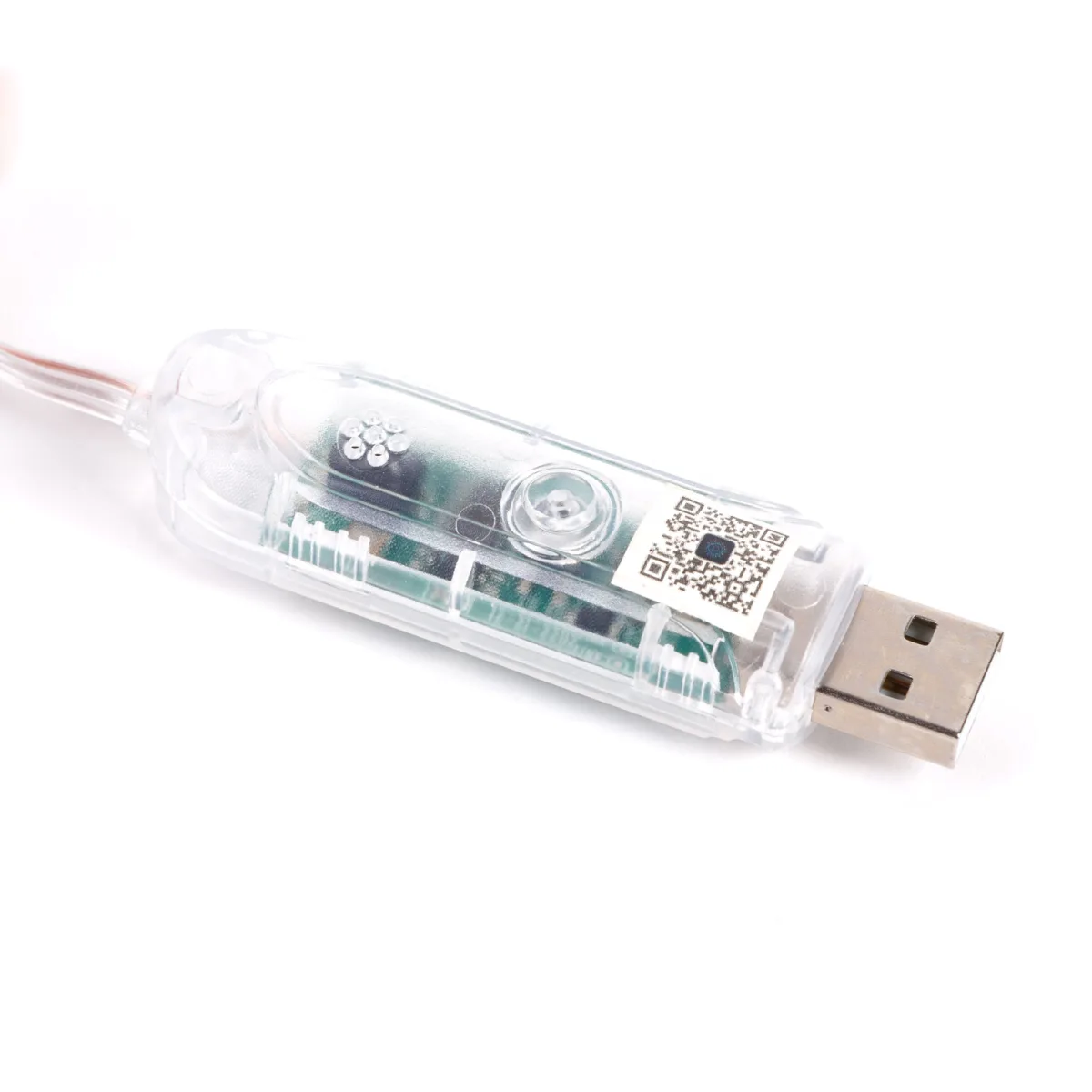 Instalatie LED smart RGBIC 5 m, 33 LED, control Bluetooth si aplicatie, USB, mod muzica IP65 - imagine 3