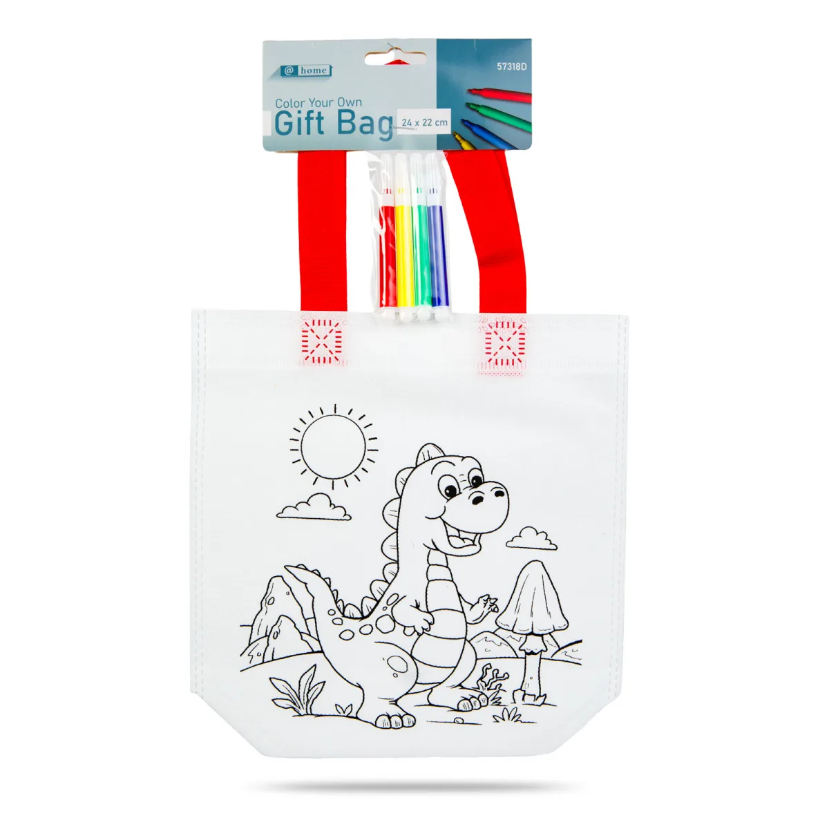 Geanta de colorat , 22 x 21 cm, PET, activitati copii, 2 modele - imagine 3