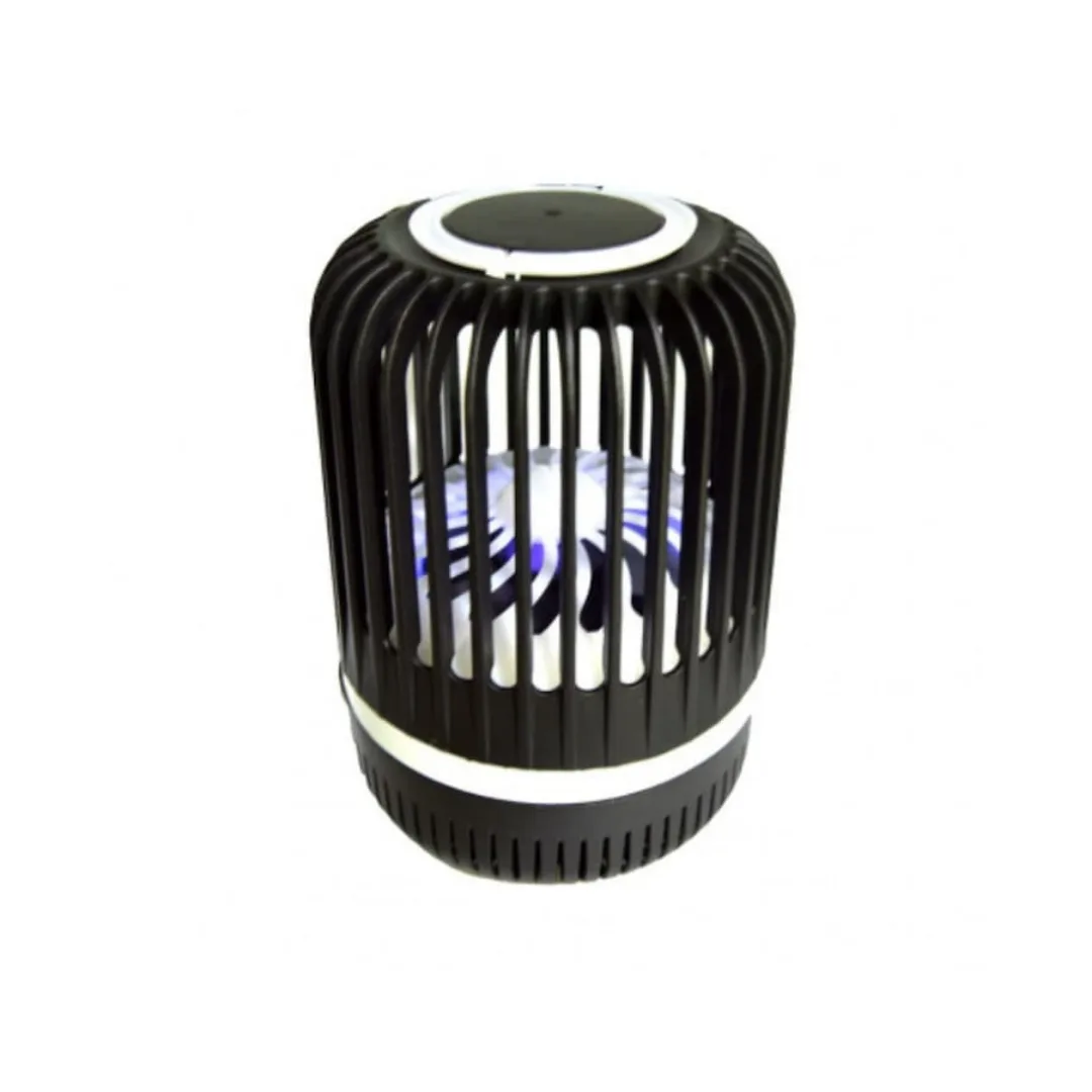 Lampa Anti-Insecte Macvi® cu LED UV, 5W, Raza de Actiune 20 m², Alimentare USB, Negru