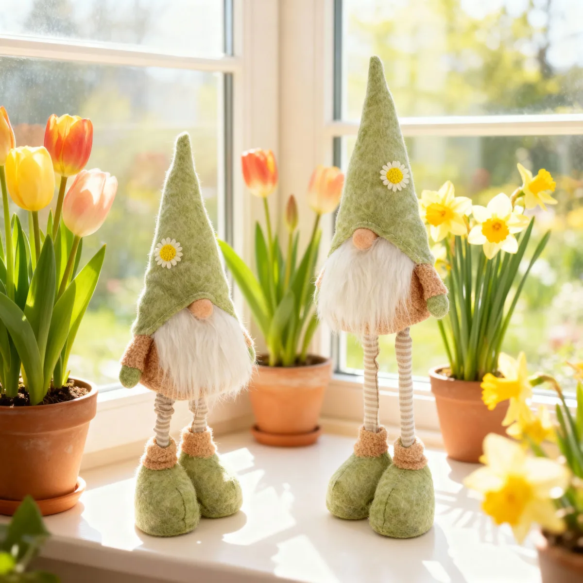 Decoruri textile - elf - telescopic - 60 cm