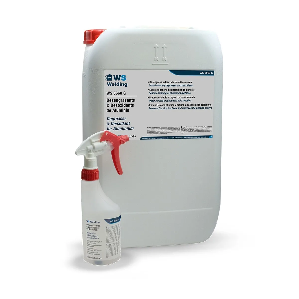 Degresant si dezoxidant aluminiu WS 3660 G, bidon 30 kg