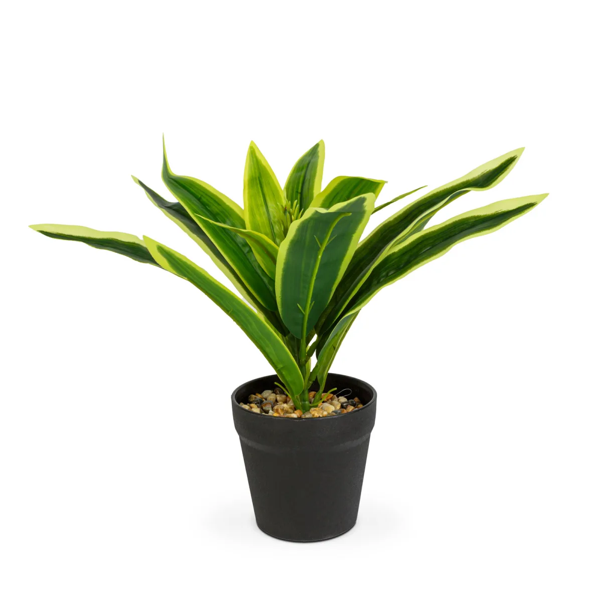 Decor plastic - sofranel cu dungi - 20 x 8.5 cm - imagine 2
