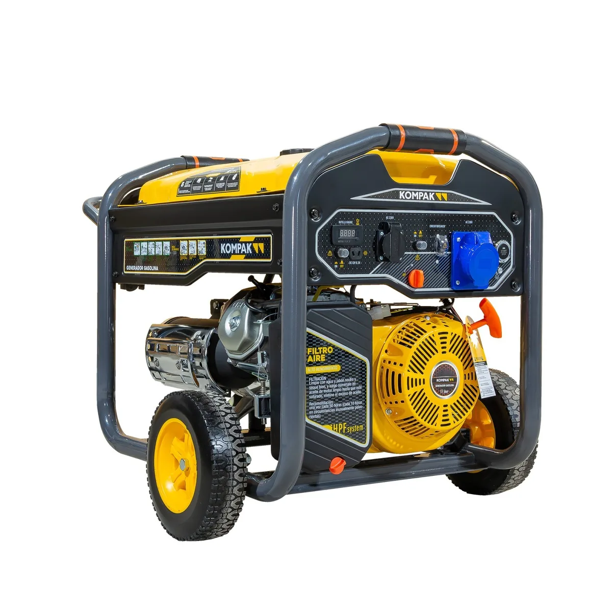 Generator pe benzina KOMPAK K9000E, 8.3 kW, monofazat, pornire electrica - imagine 11