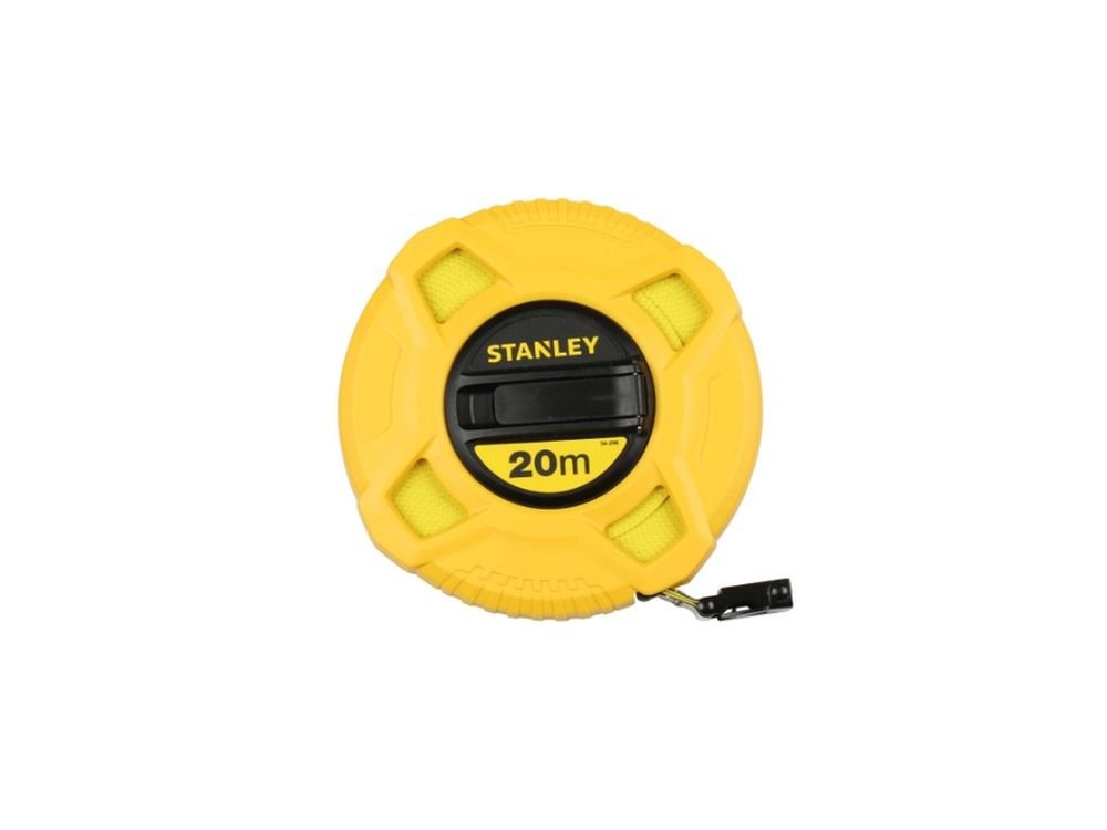 Stanley 0-34-296 Ruleta inchisa standard cu banda fibra de sticla, 12.7mm, 20m