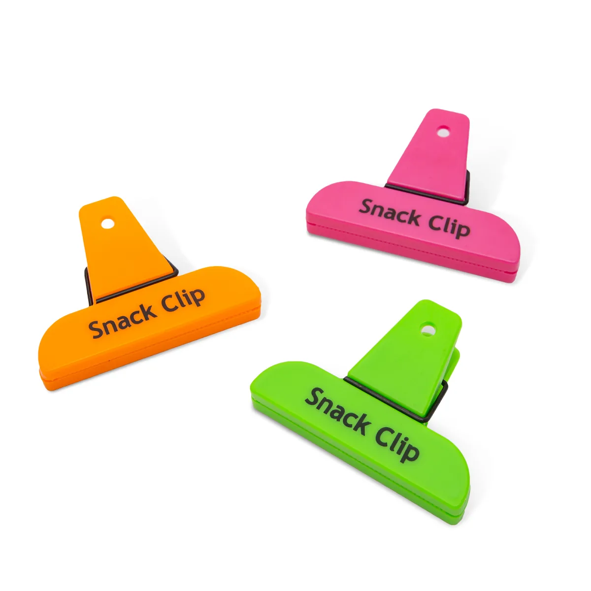 Set cleme inchidere pungi, 75 x 55 mm, anti umezeala, pastreaza prospetime, reutilizabile