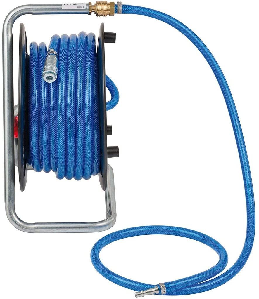 furtun aer comprimat compresor brennenstuhl cu tambur, anti rasucire, 20m, o 9 15mm, 15 bari 1 Furtun Aer comprimat compresor Brennenstuhl cu tambur, anti rasucire, 20m, O 9 15mm, 15 bari