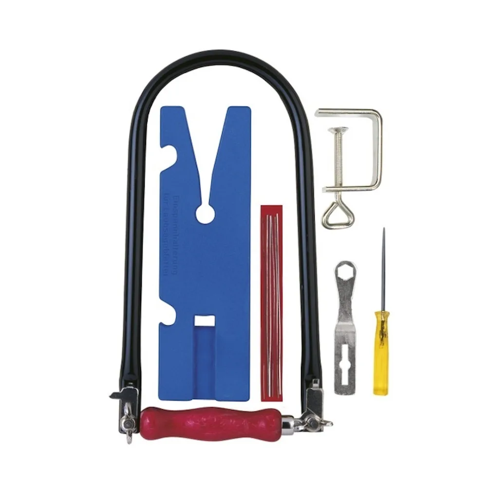 Pebaro 930, Set traforaj lemn pentru incepatori, 12 piese