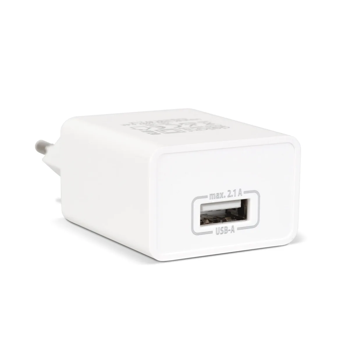 Incarcator USB priza 5V 2.1A adaptor retea universal compact rapid alb