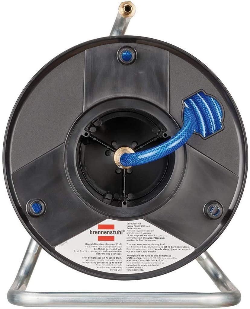 furtun aer comprimat compresor brennenstuhl cu tambur, anti rasucire, 20m, o 9 15mm, 15 bari 2 Furtun Aer comprimat compresor Brennenstuhl cu tambur, anti rasucire, 20m, O 9 15mm, 15 bari - imagine 2