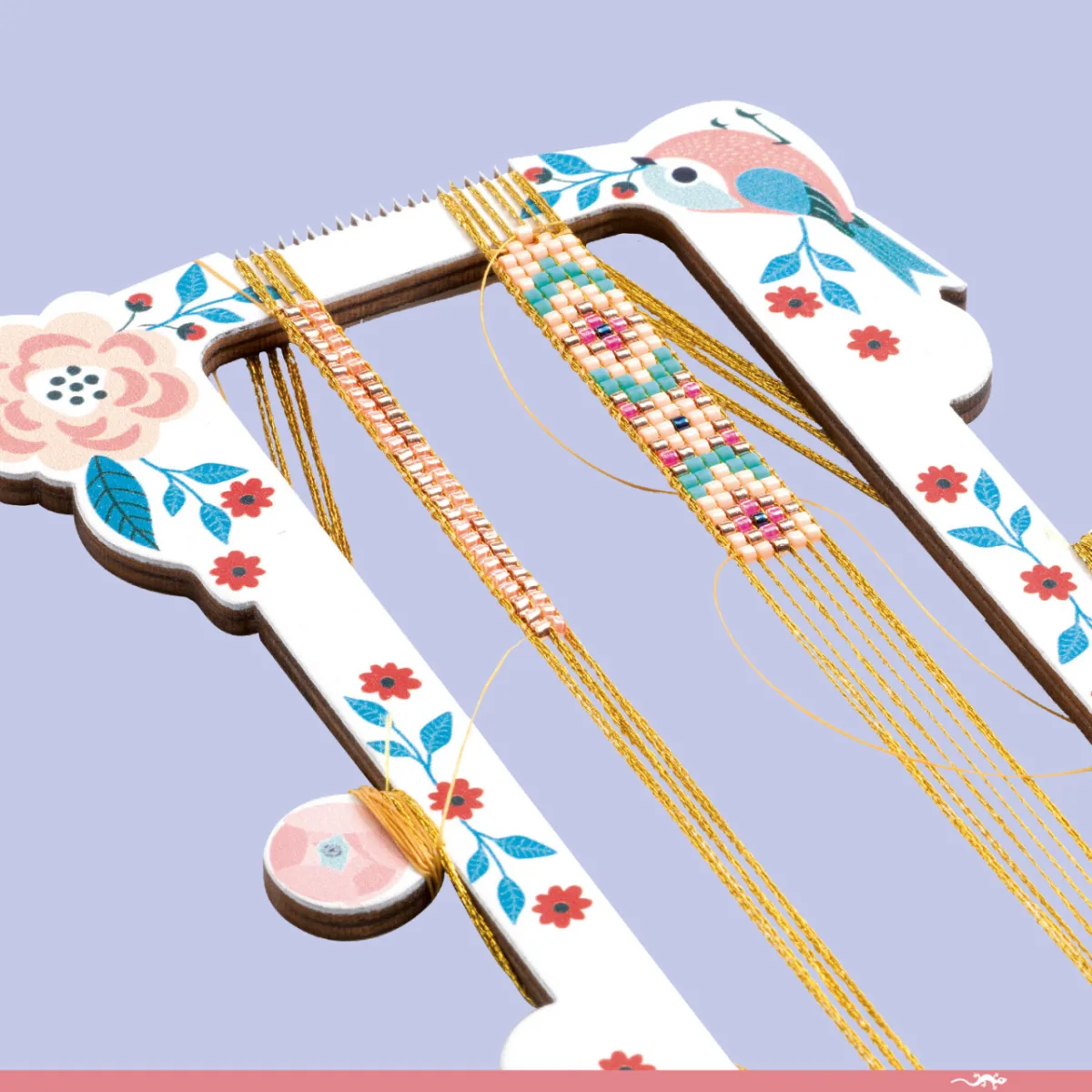 Atelier de confectionat bratari din margele, Djeco - imagine 4
