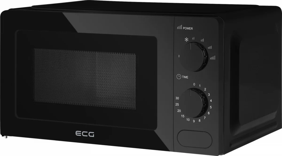 Cuptor cu microunde ECG MTM 1774 BE, 17 litri, 700W, 6 niveluri de putere, timer, negru - imagine 2