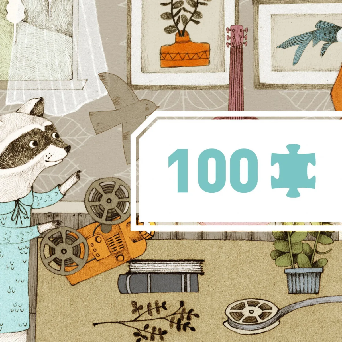 Puzzle galerie Cinematograf, Djeco - imagine 2