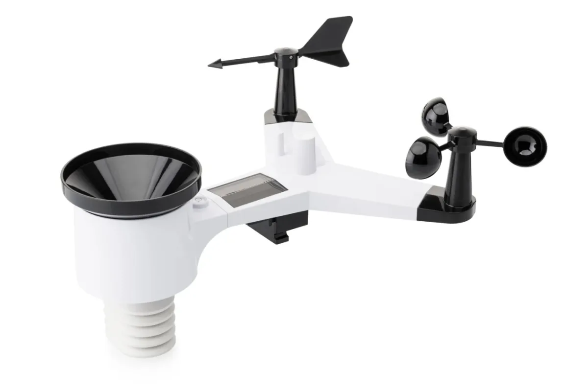 Statie profesionala SMART GoGEN ME 7900, Wi-Fi, ecran color 7”, senzor extern complet, masurare vant, ploaie, UV, temperatura si umiditate, aplicatie WSView Plus, negru - imagine 4