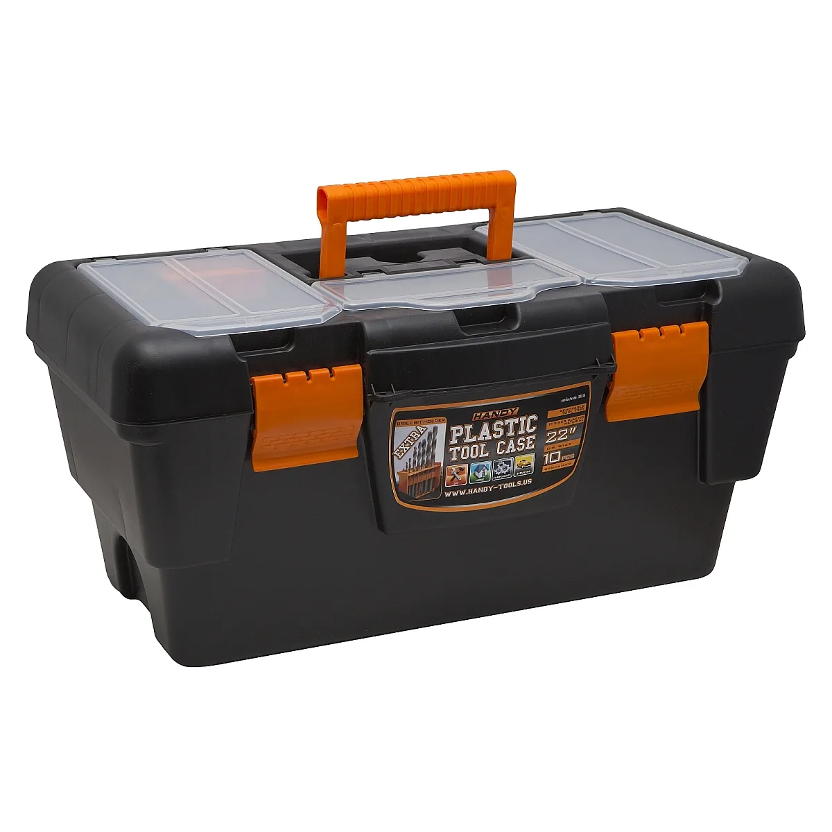 Cutie de scule din plastic 22 inch, cu organizator 5 compartimente si tava detasabila