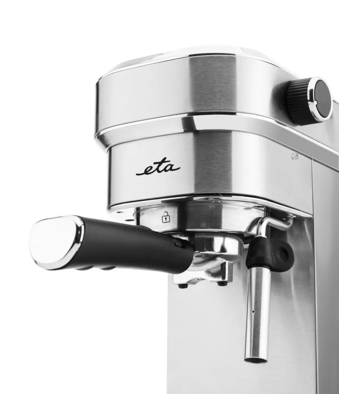 Espressor manual ETA Stretto 2180, 1350 W,0.75 L, dispozitiv spumare, 15 bar, otel inoxidabil - imagine 6