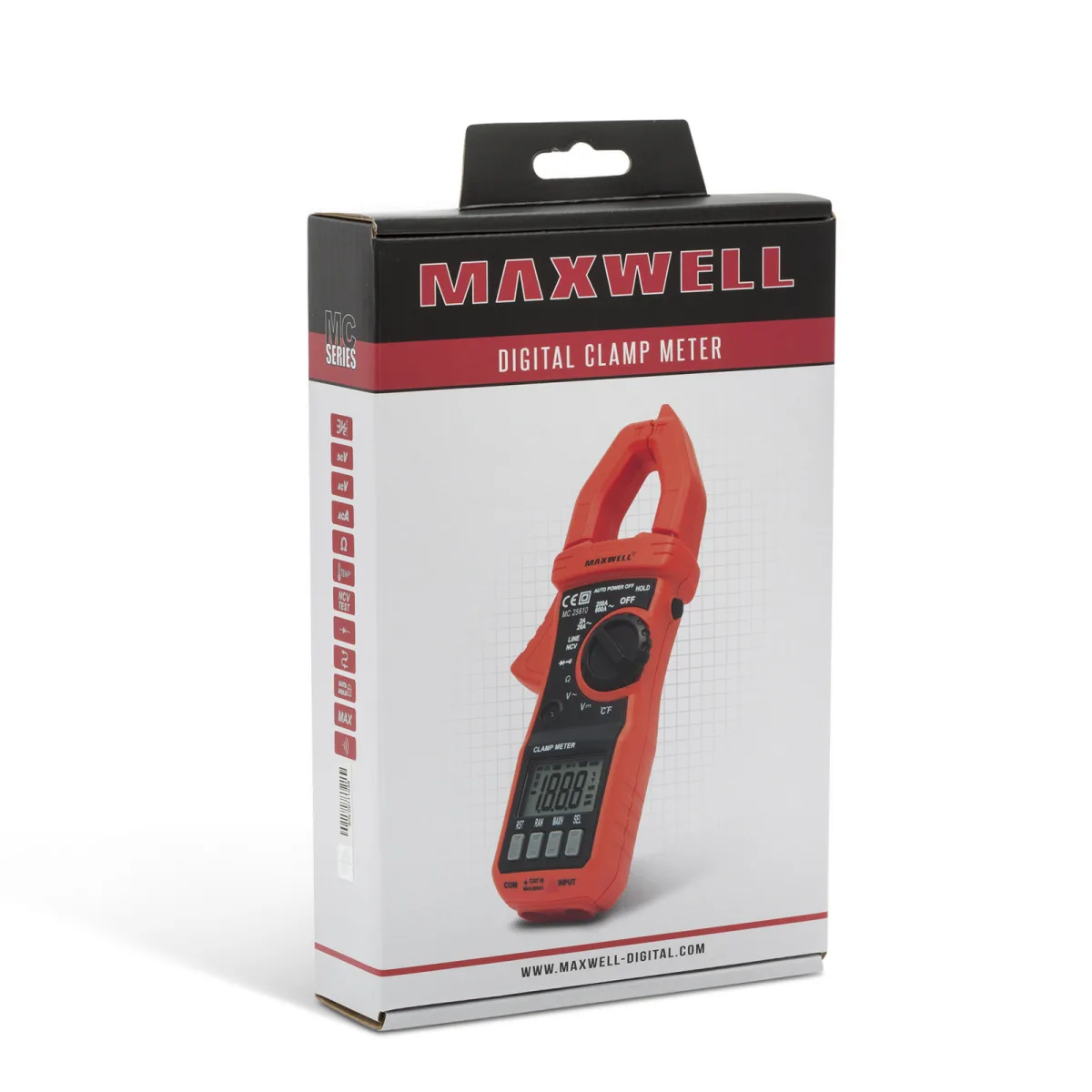 Cleste ampermetric digital 600A, 600V, NCV, temperatura, auto range, continuitate - imagine 5