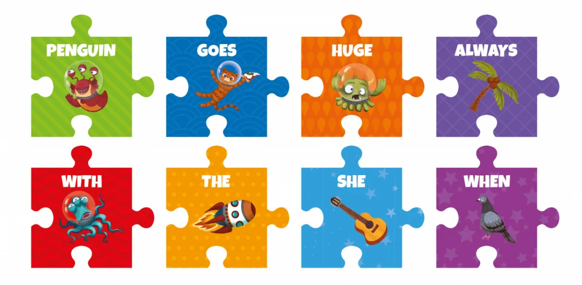 Joc educativ Smarty Puzzle- Star Words - imagine 2